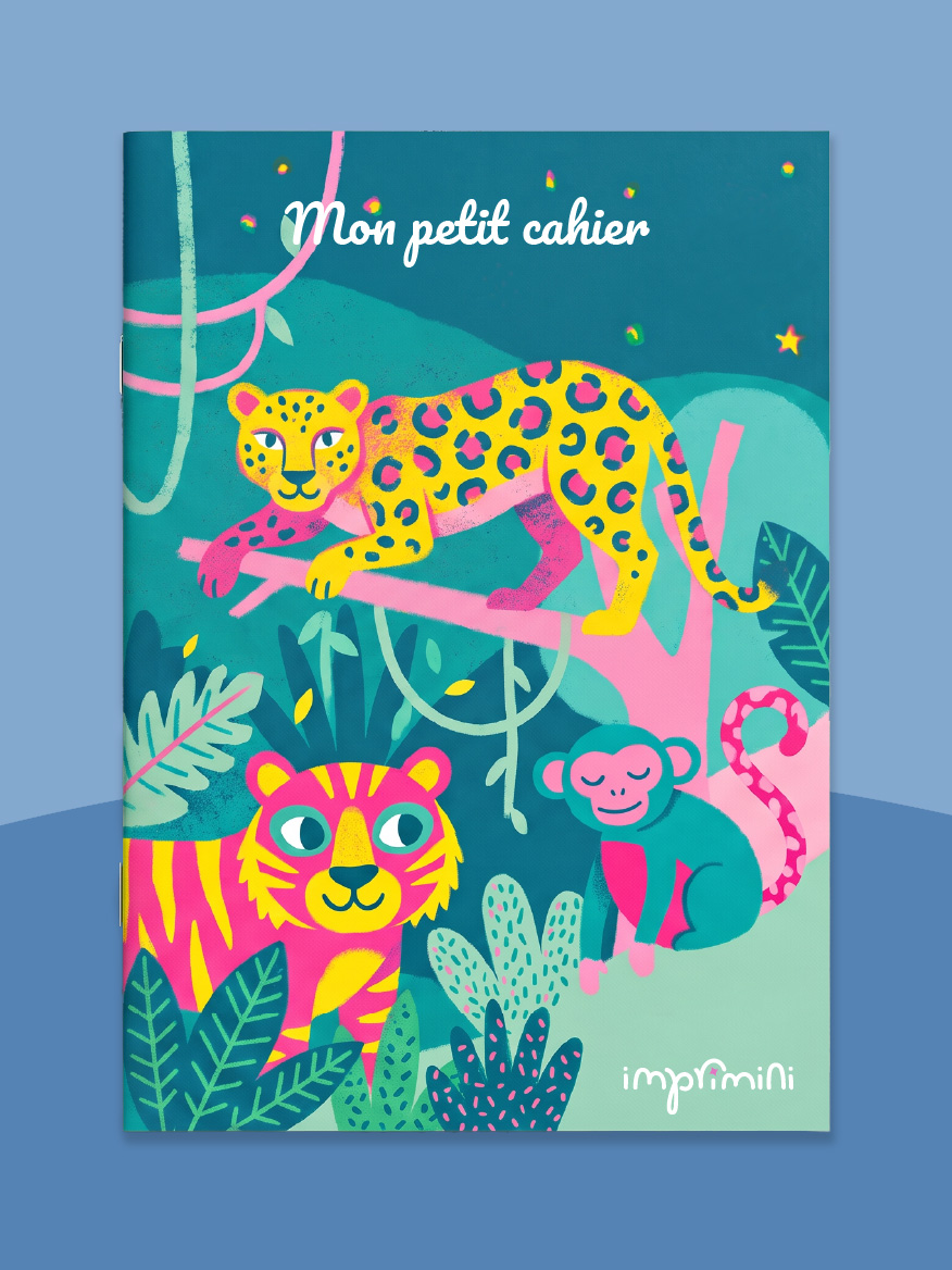 Cahier personnalisé — Jungle